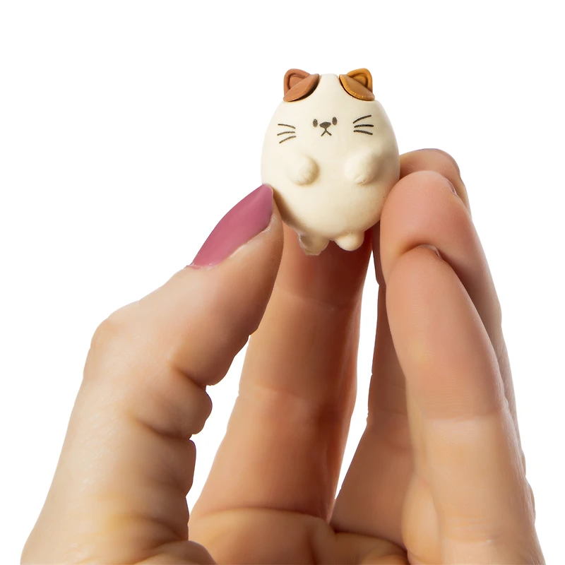 premiere® 3D animal erasers 5-count