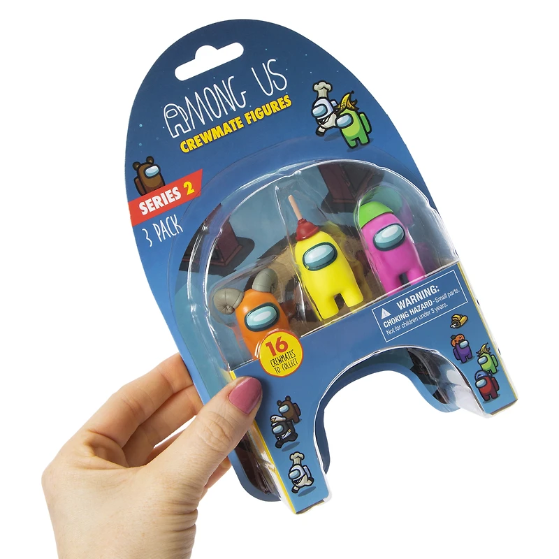 among us™ crewmates figures 3-pack