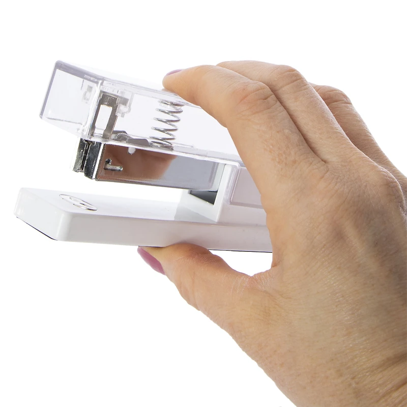 clear stapler with 50 staples