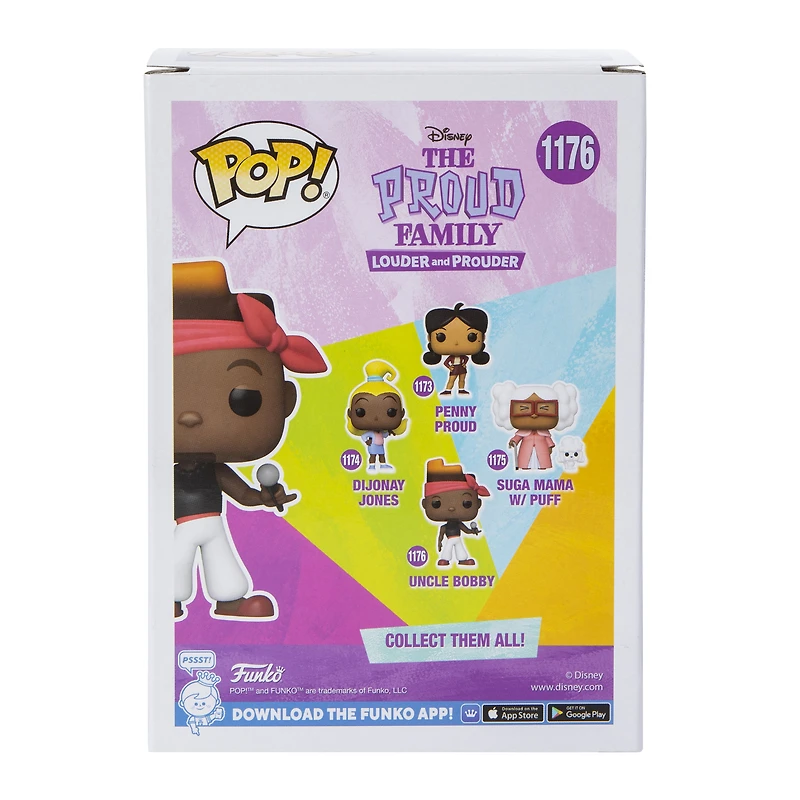 Funko Pop! Disney The Proud Family Uncle Bobby vinyl figure