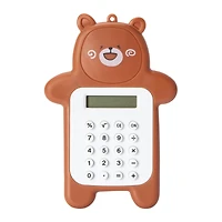 bear shaped mini calculator