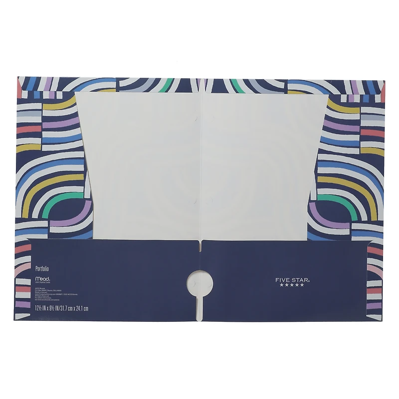 five star® 4-pocket folder 12.5in x 9.5in