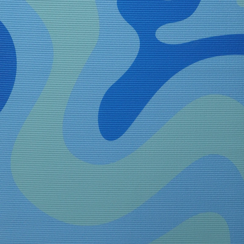 Wavy Print Yoga Mat 6mm