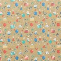 Birthday Gift Wrap 20 Sq Ft