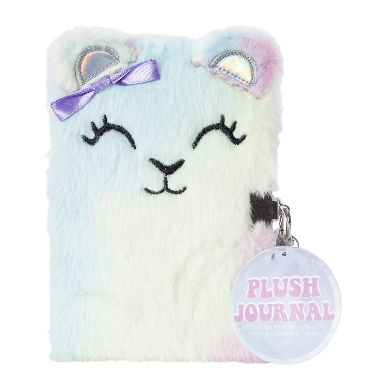 plush diary with lock & key