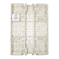 large collapsible crate storage bin 11.8in x 15.7in