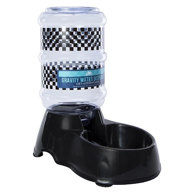gravity pet food dispenser bowl, 3lb capacity