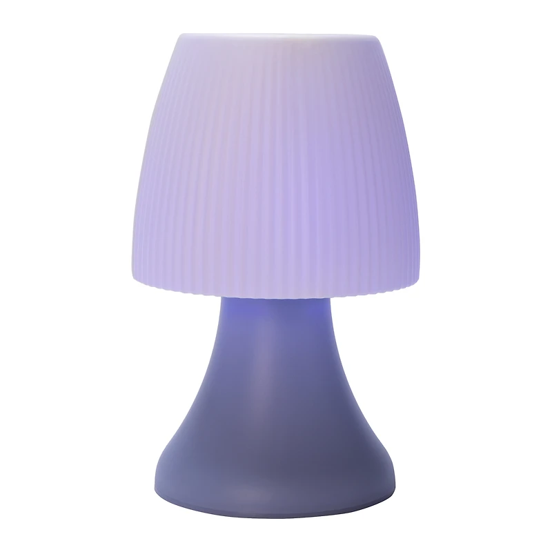 color changing mushroom LED table lamp