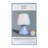 color changing mushroom LED table lamp