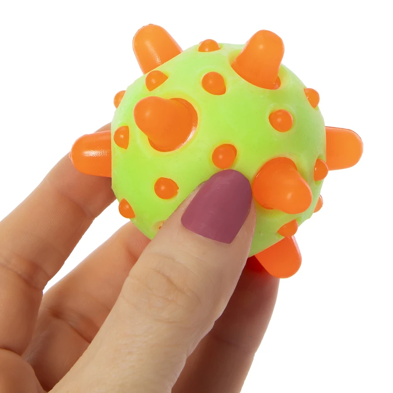 LED light up atomic splash ball