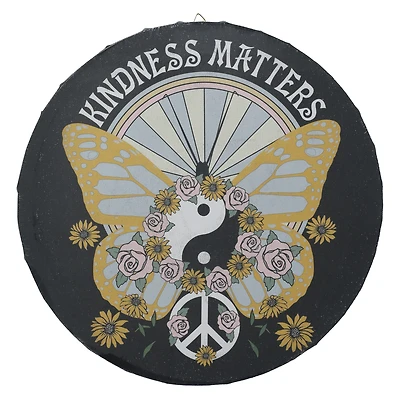 round canvas wall art 12in