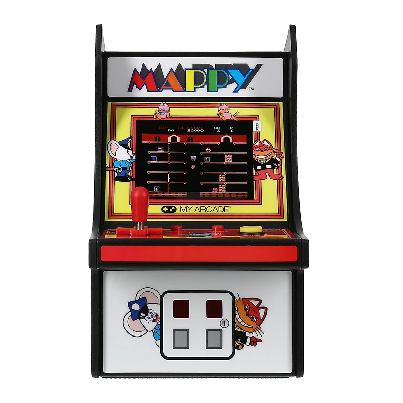 mappy™ micro player retro arcade game