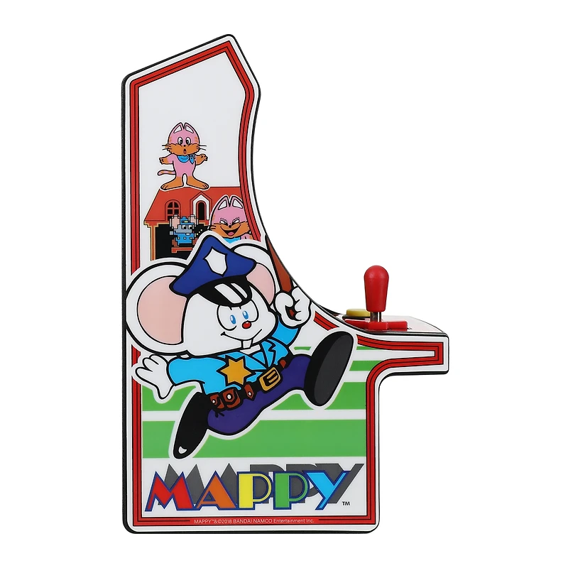 mappy™ micro player retro arcade game