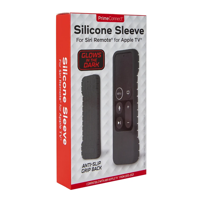 glow-in-the-dark silicone sleeve for Siri Remote® Apple TV®