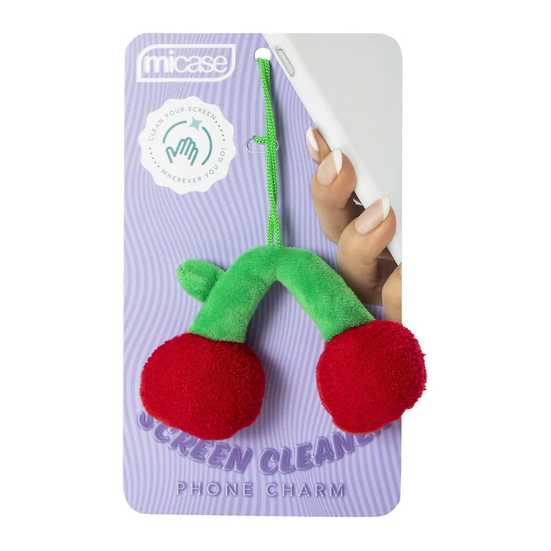 screen cleaner phone charm
