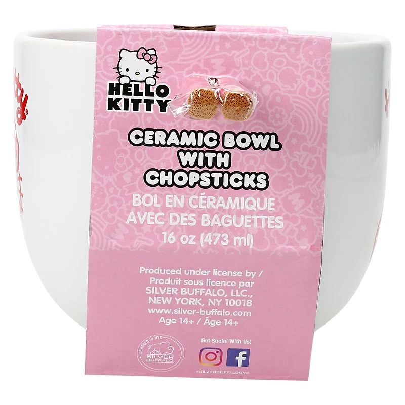 hello kitty® noodle bowl & chopsticks set