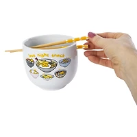 gudetama™ bowl with chopsticks set