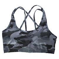 camo strappy sports bra