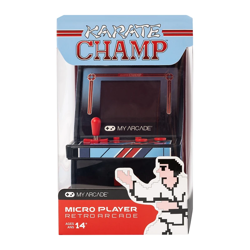 karate champ™ micro player retro arcade game