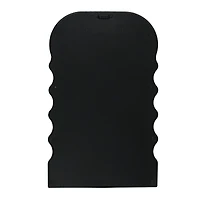 wavy wall mirror 10in x 16in