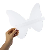 clear butterfly shelf 11.85in x 9.96in