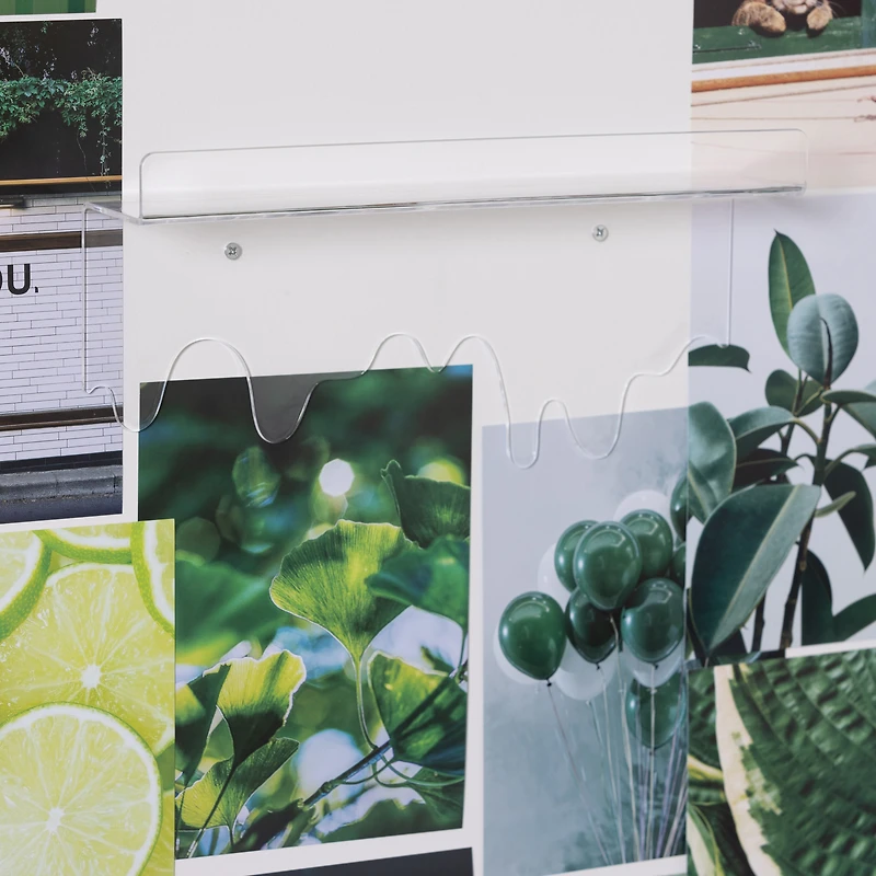 clear drippy shelf 11.81in x 5.78in