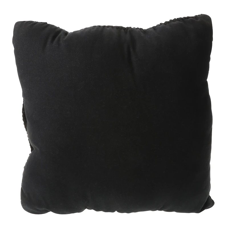 granny square crochet pillow 16in