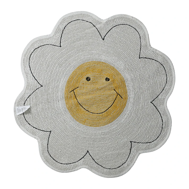 daisy shaped rug