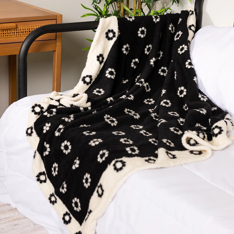 luxe collection sherpa blanket