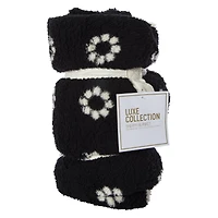 luxe collection sherpa blanket