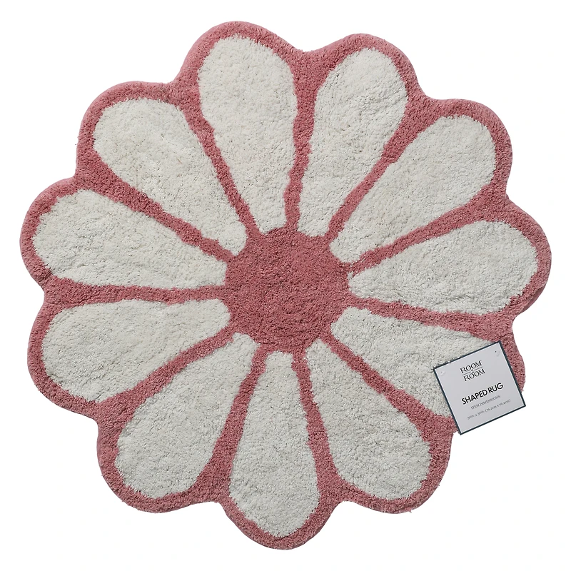 shaped rug 30in x