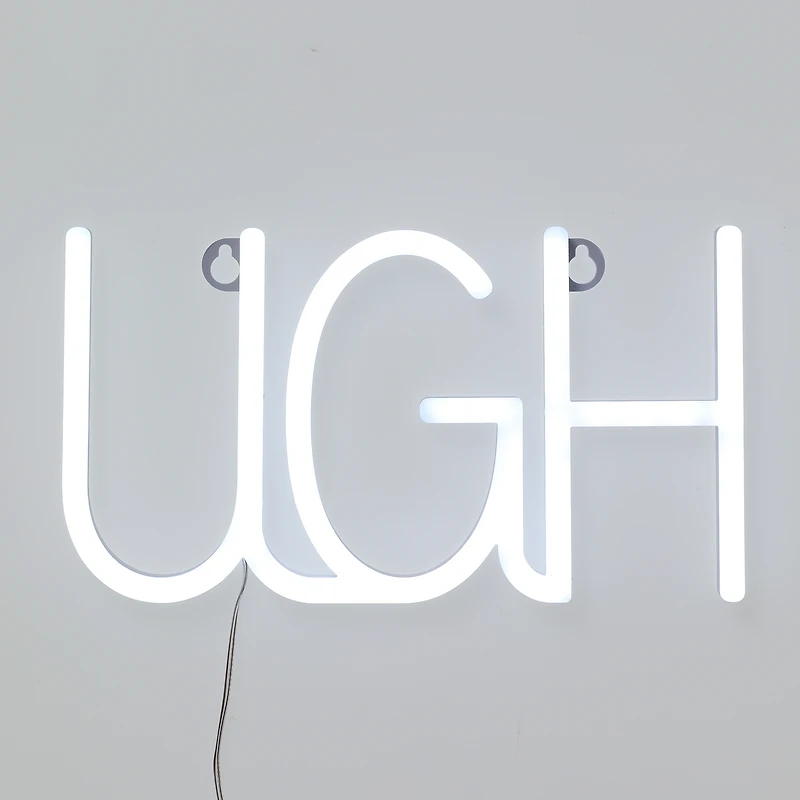 'ugh' LED wall light 5.98in x 10.87in