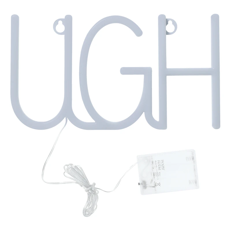 'ugh' LED wall light 5.98in x 10.87in