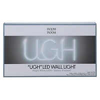 'ugh' LED wall light 5.98in x 10.87in
