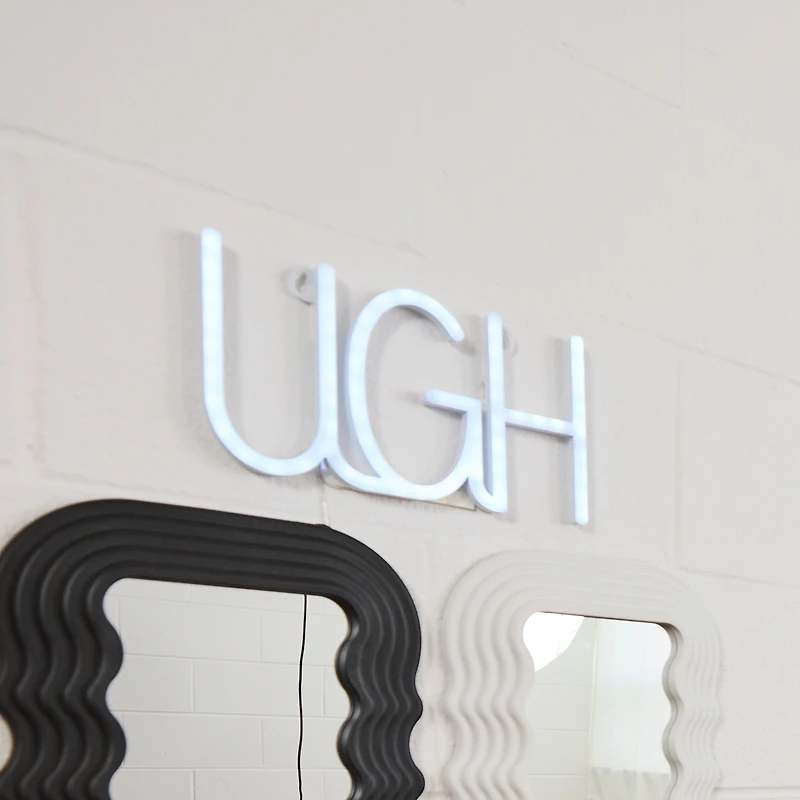 'ugh' LED wall light 5.98in x 10.87in