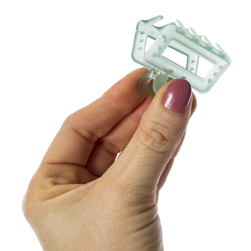 rectangle claw clips 7-count