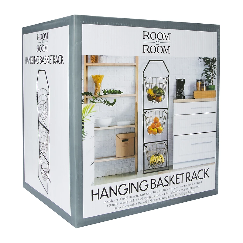 hanging basket rack 49in