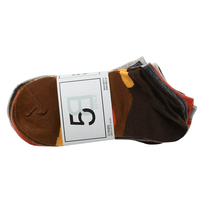 ladies low-cut socks 10-pack