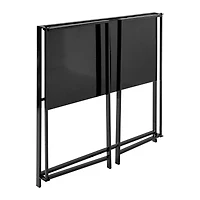 portable folding metal desk