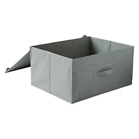 collapsible under the bed bin with lid 19.68in x 15.74in