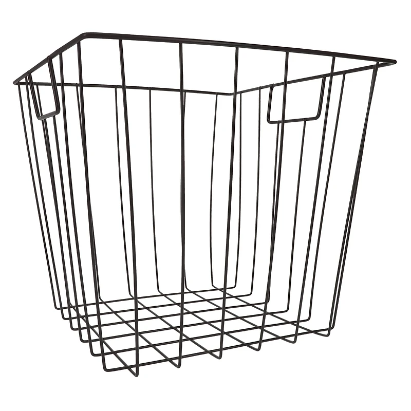 ombre square wire storage bin