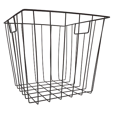 ombre square wire storage bin
