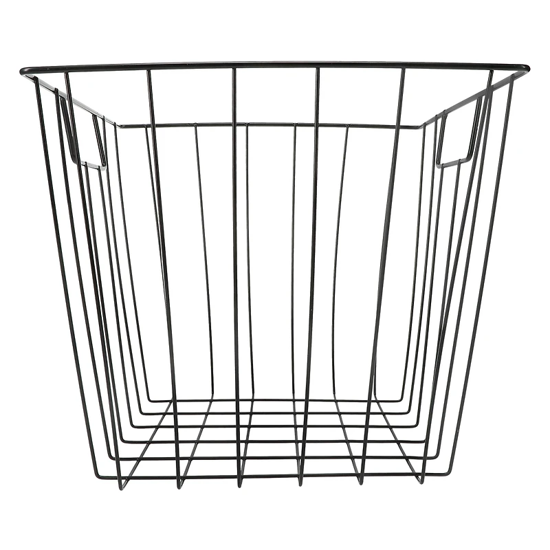 ombre square wire storage bin