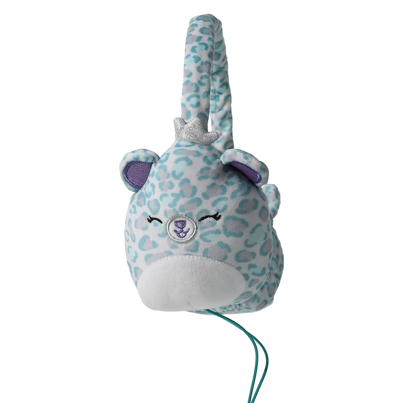 squishmallows™ plush wired headphones