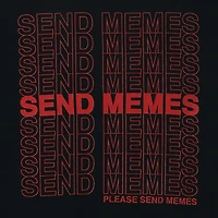 'send memes' graphic tee