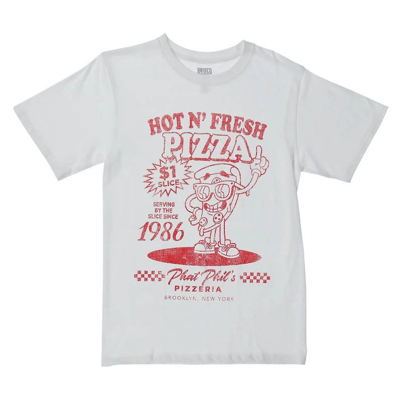 pizza graphic tee
