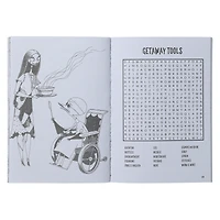 Disney Tim Burton's The Nightmare Before Christmas word search & coloring book