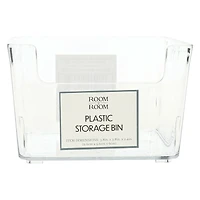 clear mini storage bin organizer 3.8in x 2.4in
