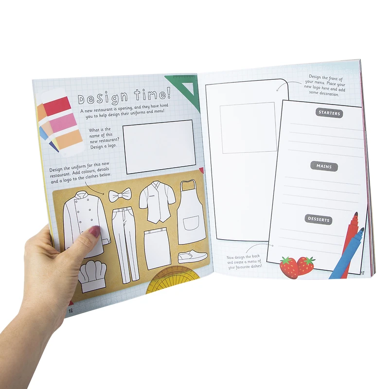 at the restaurant activity book by alice hobbs