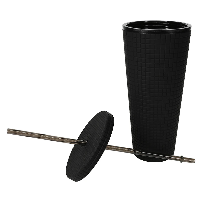 Matte Squares Tumbler 24oz